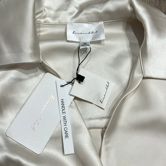 Bella Satin Minidress  from Line&Dot (Saks Fifth Avenue)- BRAND NEW - Picture 8 of 8